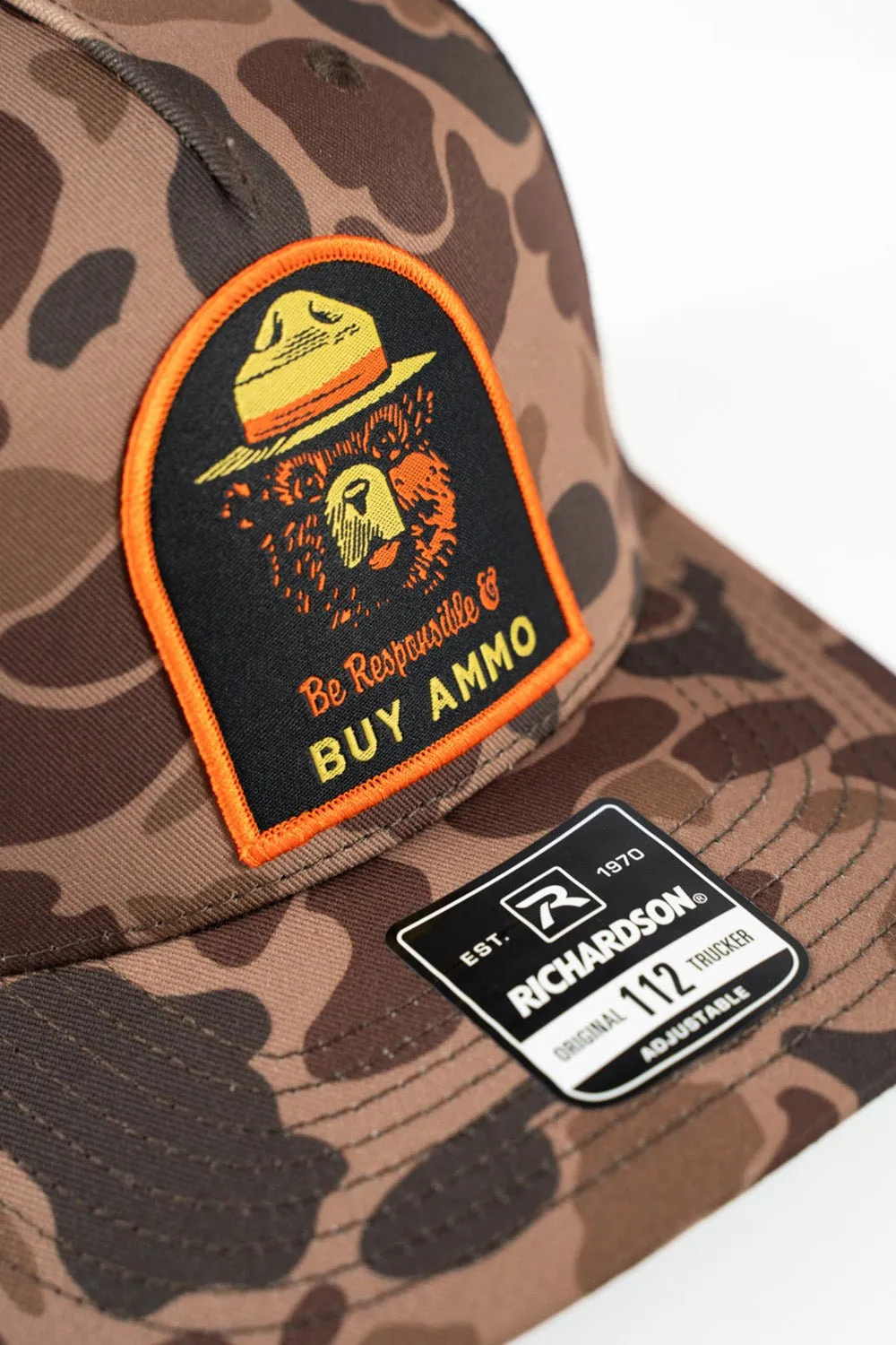 2A Bear 5-Panel Richardson Trucker Hat