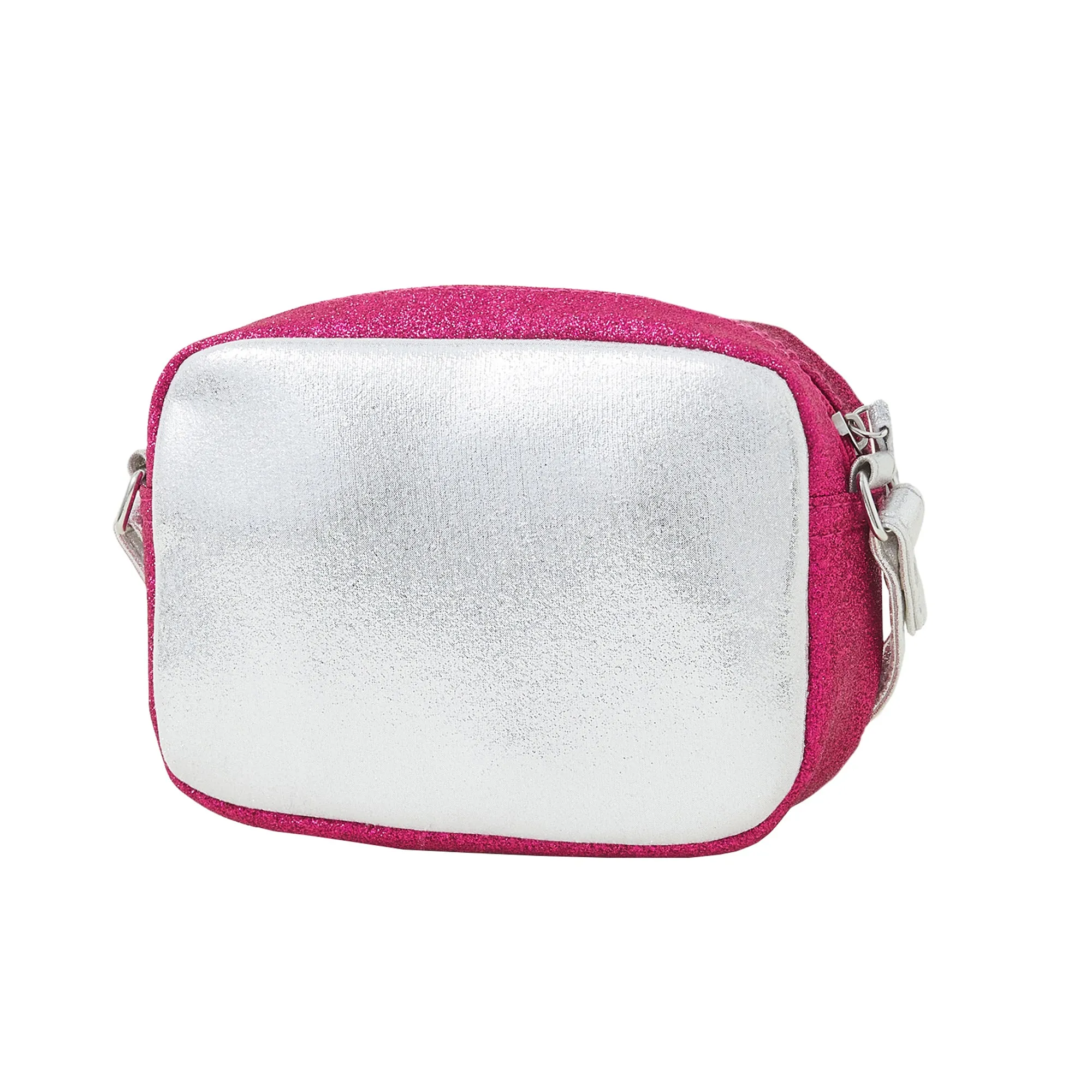 Accessorize London Girl's Glitter Panel Cross-Body Bag