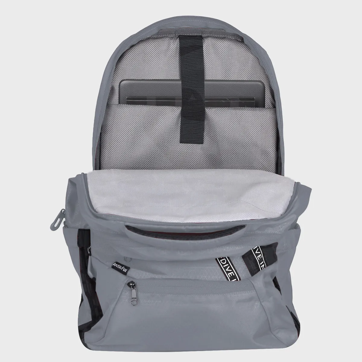 Arctic Fox Caution Castel Rock  Laptop Backpack