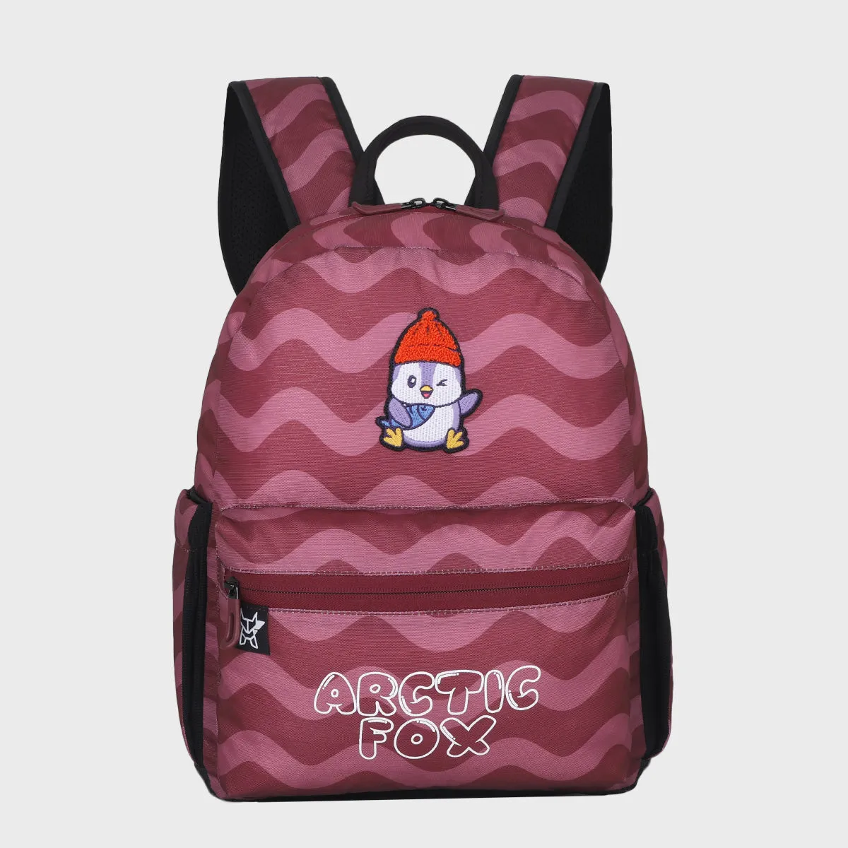 Arctic Fox Frost Tawny Port School Backpack for Boys and Girls