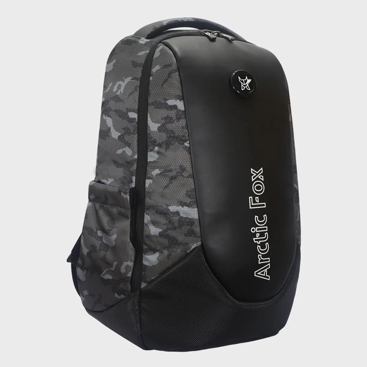 Arctic Fox Camo Black Anti-Theft Laptop Bag and Backpack - Secure and Stylish Travel Companion