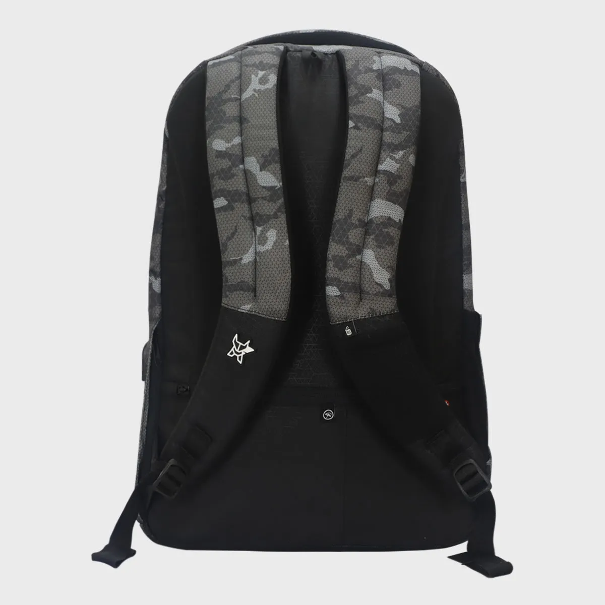 Arctic Fox Camo Black Anti-Theft Laptop Bag and Backpack - Secure and Stylish Travel Companion