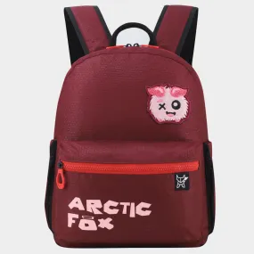 Arctic Fox Puff Tawny Port School Backpack for Boys and Girls