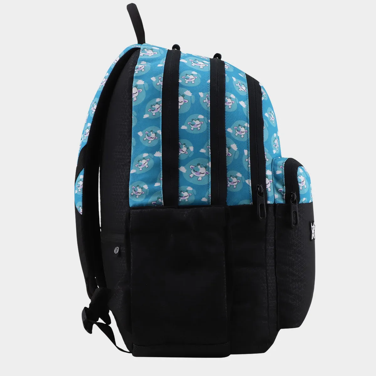 Arctic Fox Silly Calf Blue School Backpack for Boys and Girls