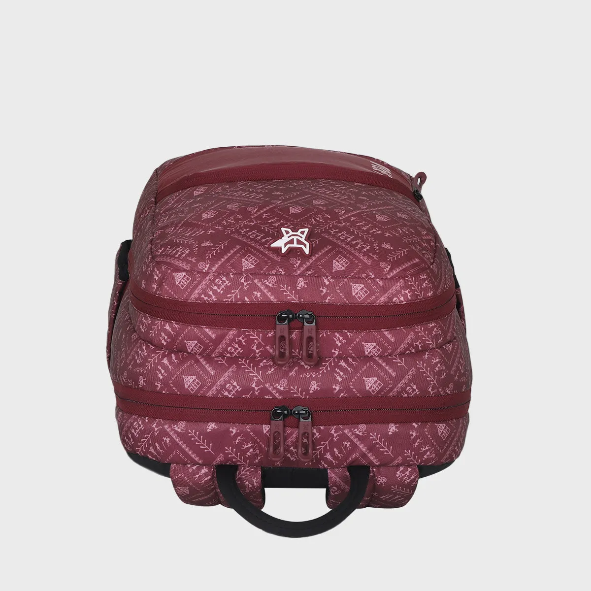 Arctic Fox Warli Tawny Port Laptop Backpack