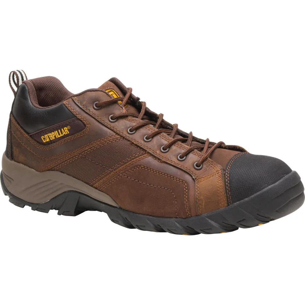 Argon Men's Composite-Toe Work Shoes Dark Brown