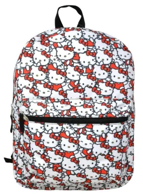 BACKPACK - Hello Kitty All Over Print - 16"