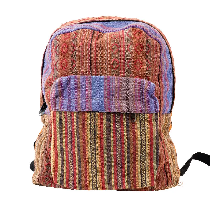 Backpack - Multi Color Striped