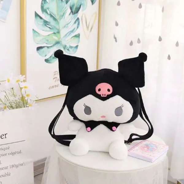 Backpack -Sanrio Kuromi Plush Backpack