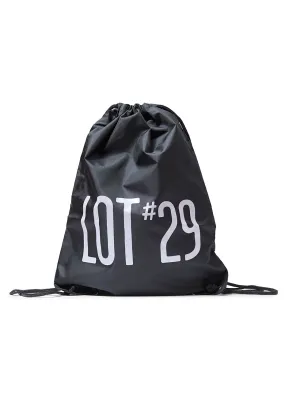 Black Logo Gym bag