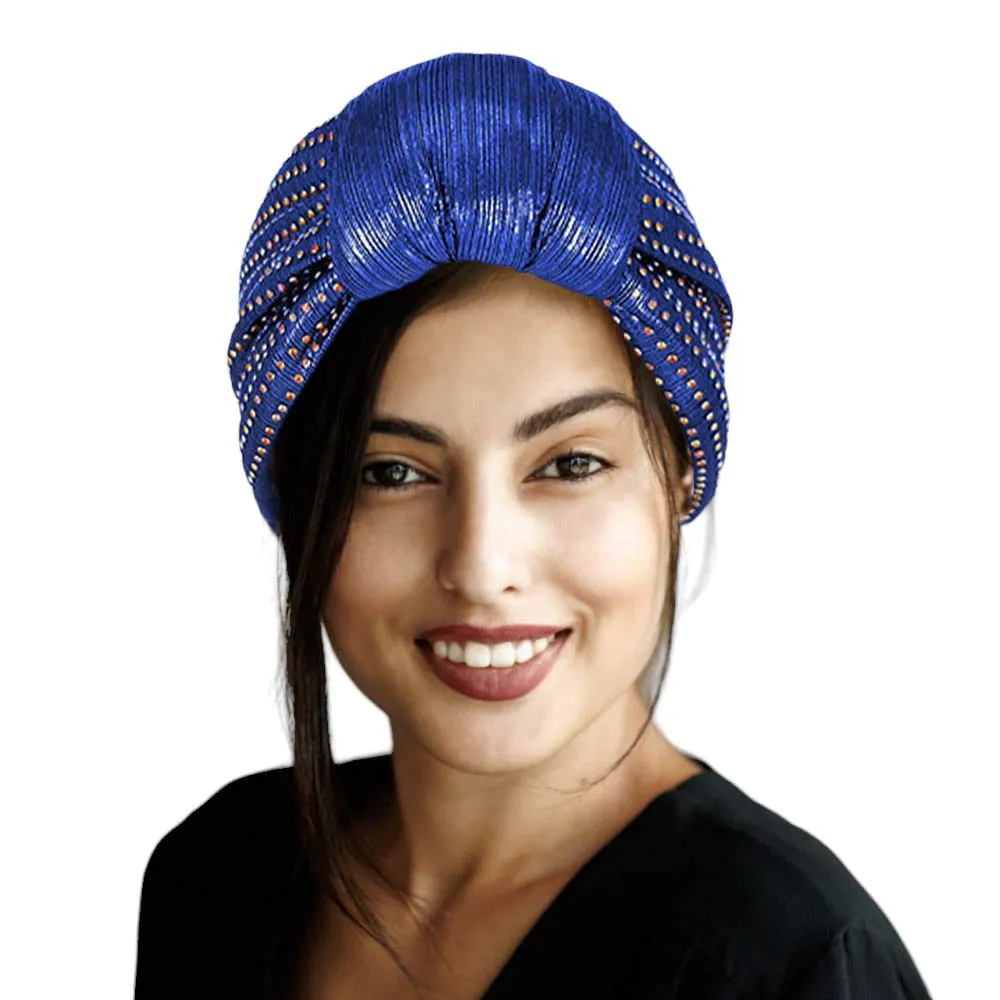 Bling Turban Hat