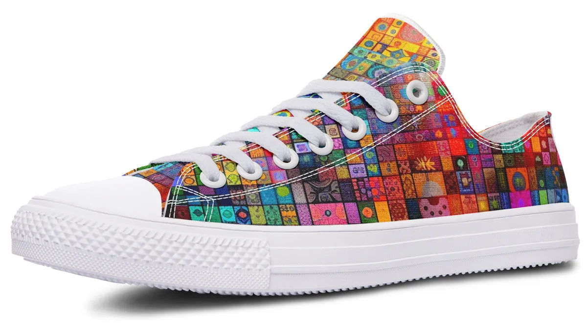 Blotter Fuzz Low Top Shoes