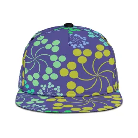 Bubble Floral Snapback Hat