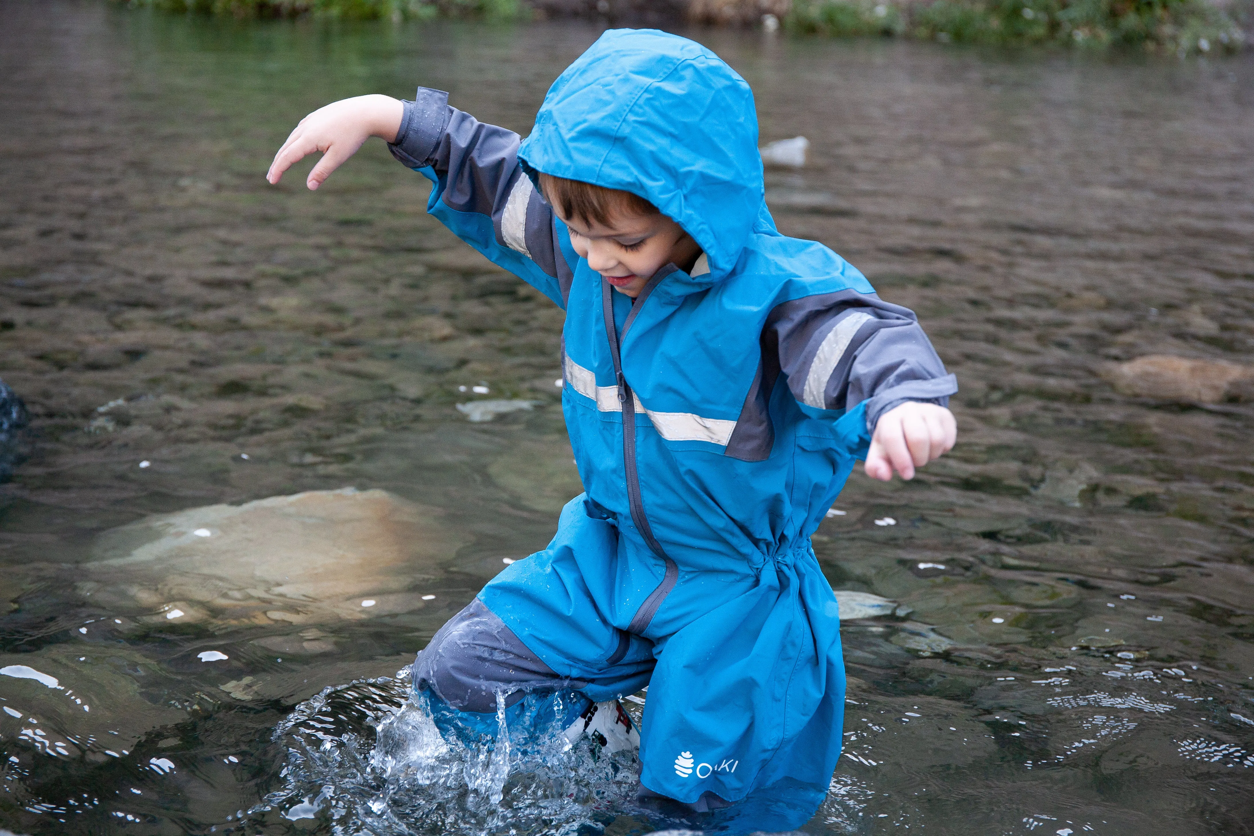 Children's Rain/Trail Suit, Celestial Blue