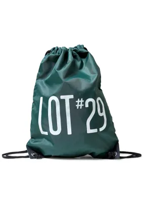 Dark Green Logo Gym bag