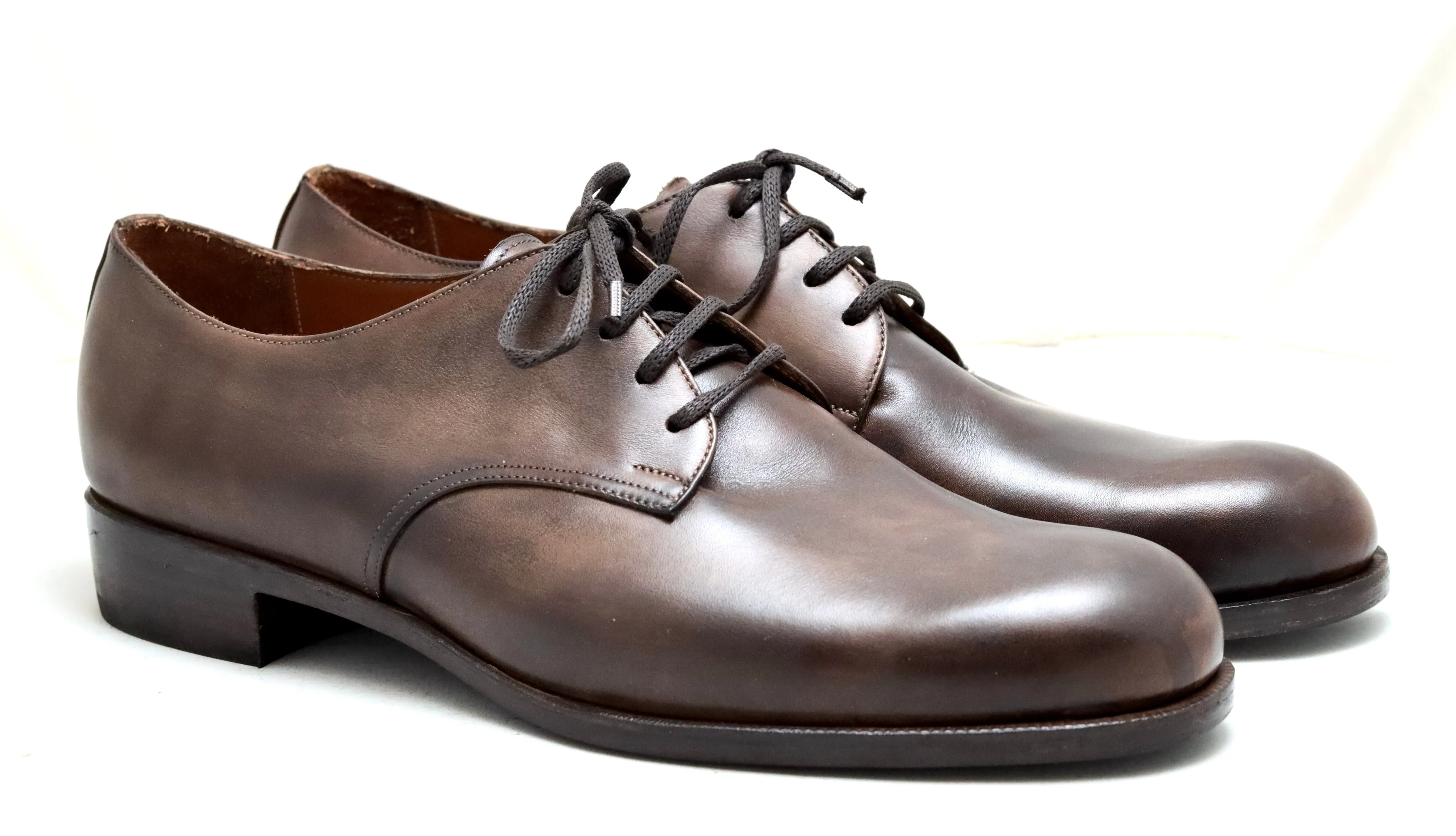 Derby shoe  | dark walnut  | Box calf