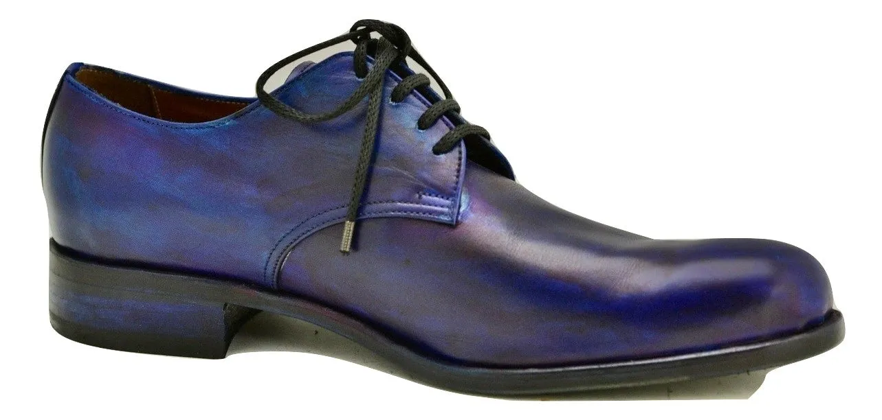 Derby shoe | Midnight blue | calf