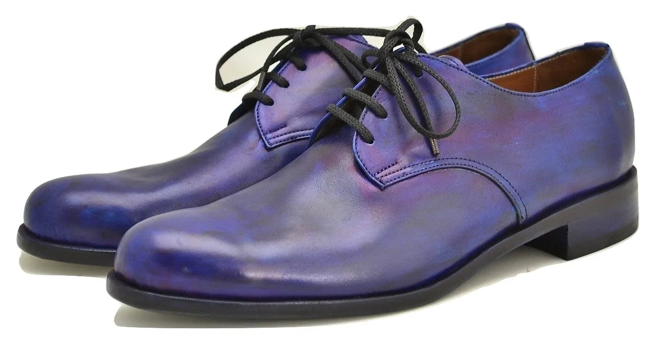 Derby shoe | Midnight blue | calf