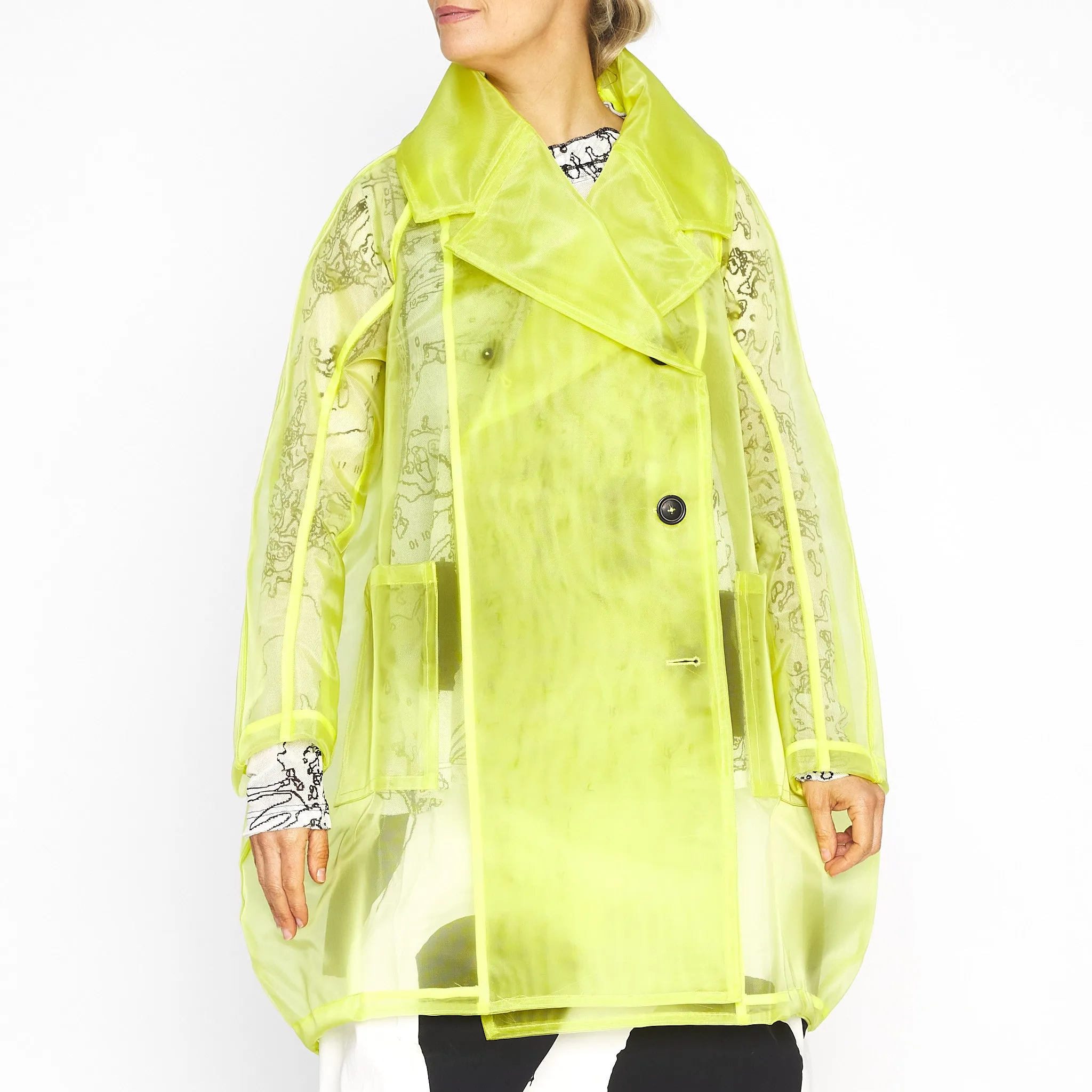 DIP-2721202-840 Mesh Jacket Lemon