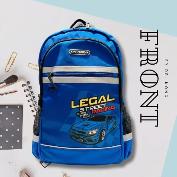 **Dr. Kong Blue M Size Backpack (Model DK-M007) - Retail Price: $119.90**