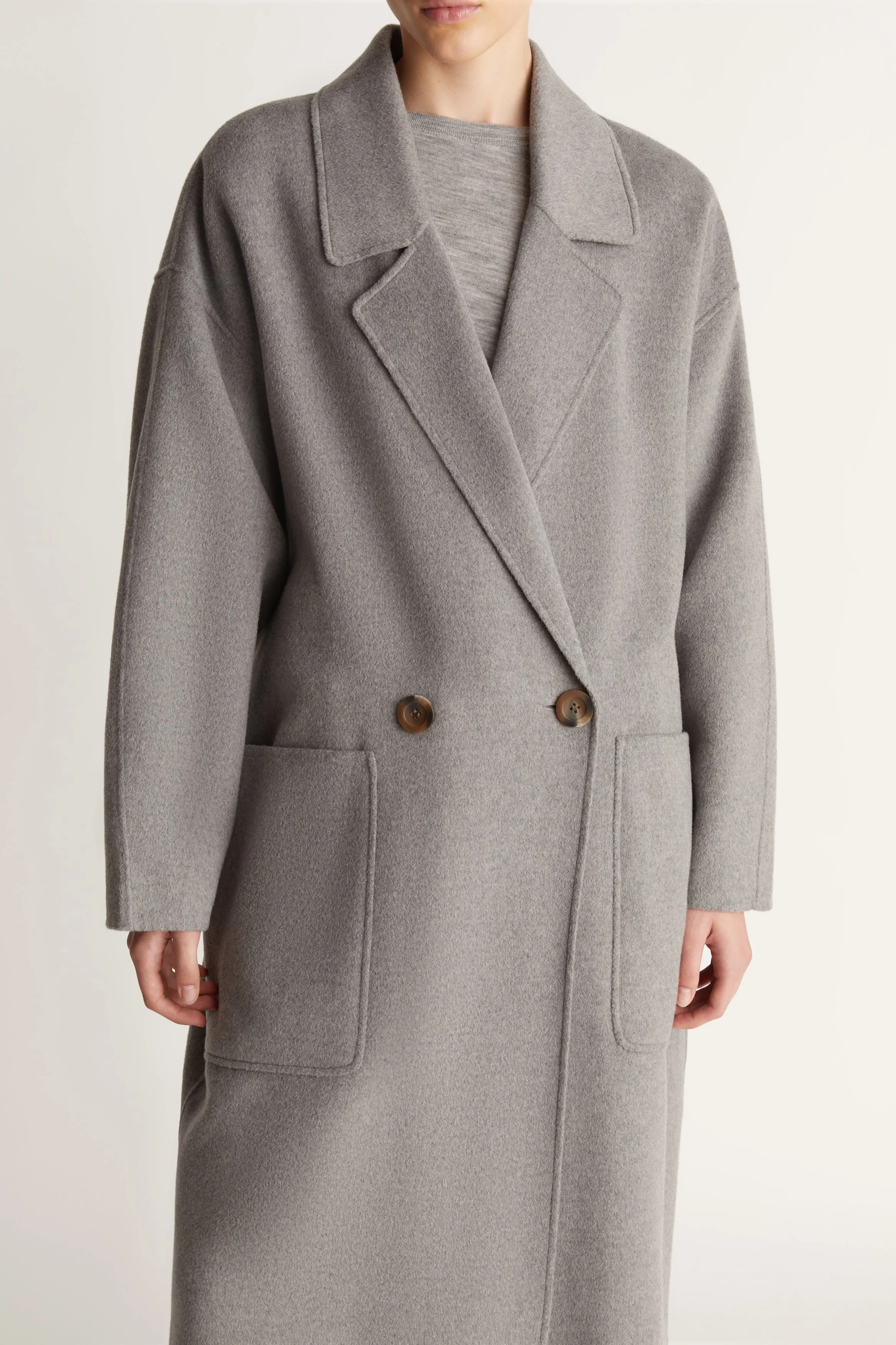 Florentine Cashmere Cocoon Coat