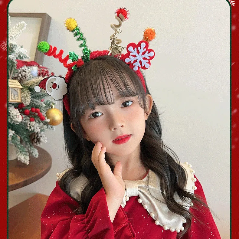 Girls Cartoon Christmas Accessories Headwear Wholesale 23101548