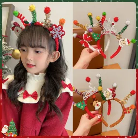 Girls Cartoon Christmas Accessories Headwear Wholesale 23101548