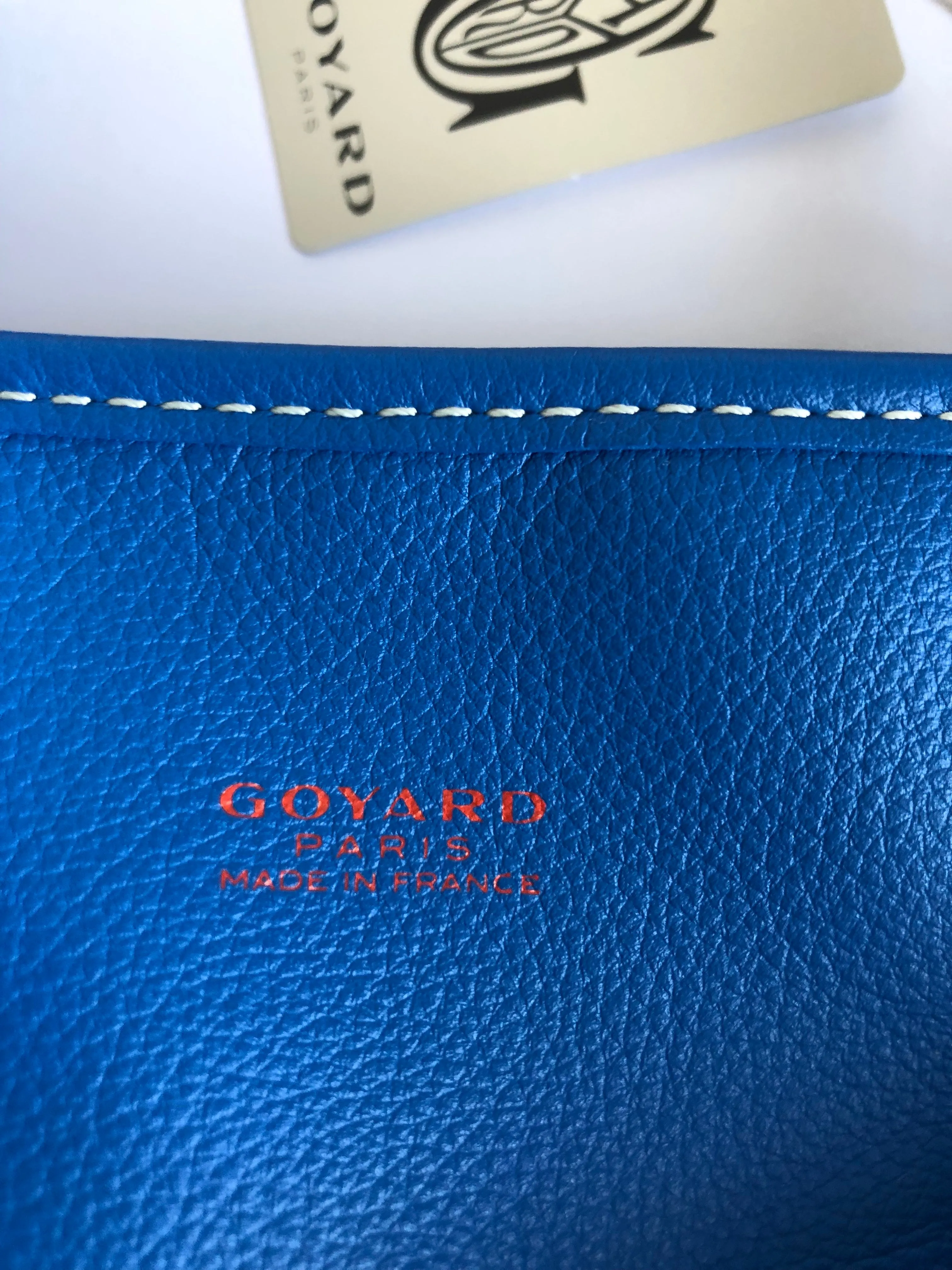 Goyard Anjou Mini Tote - Sky Blue (NWT)