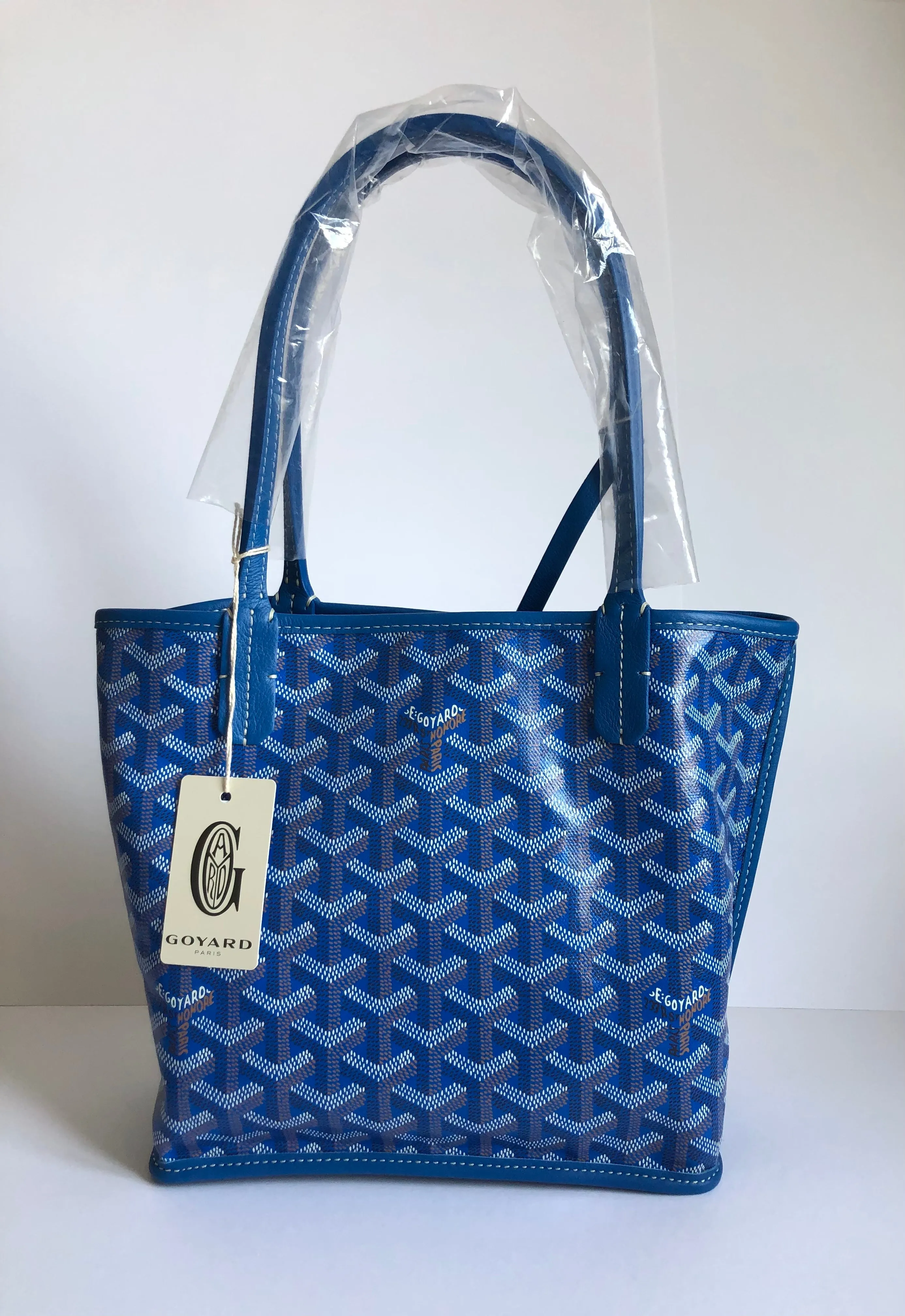 Goyard Anjou Mini Tote - Sky Blue (NWT)