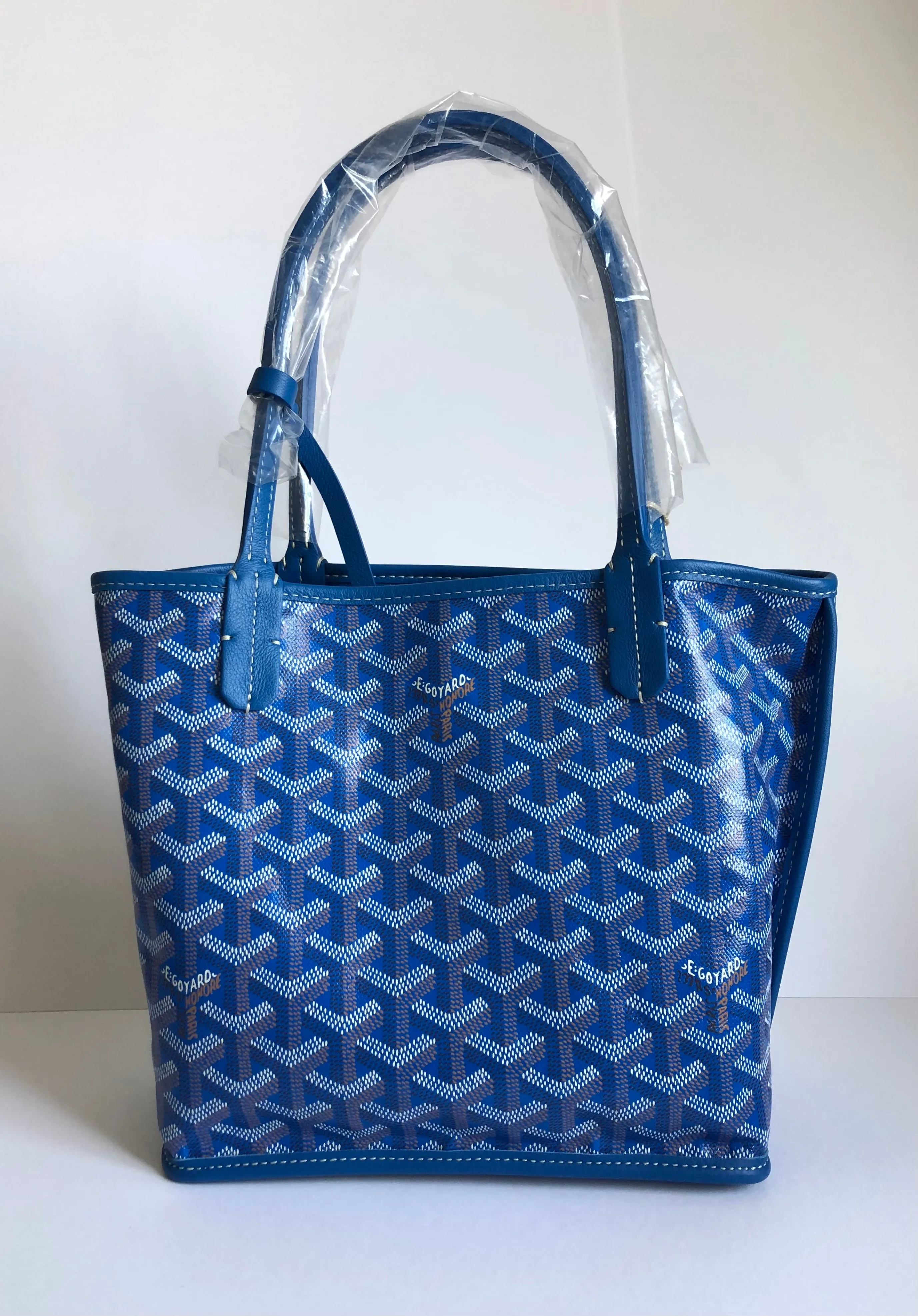 Goyard Anjou Mini Tote - Sky Blue (NWT)