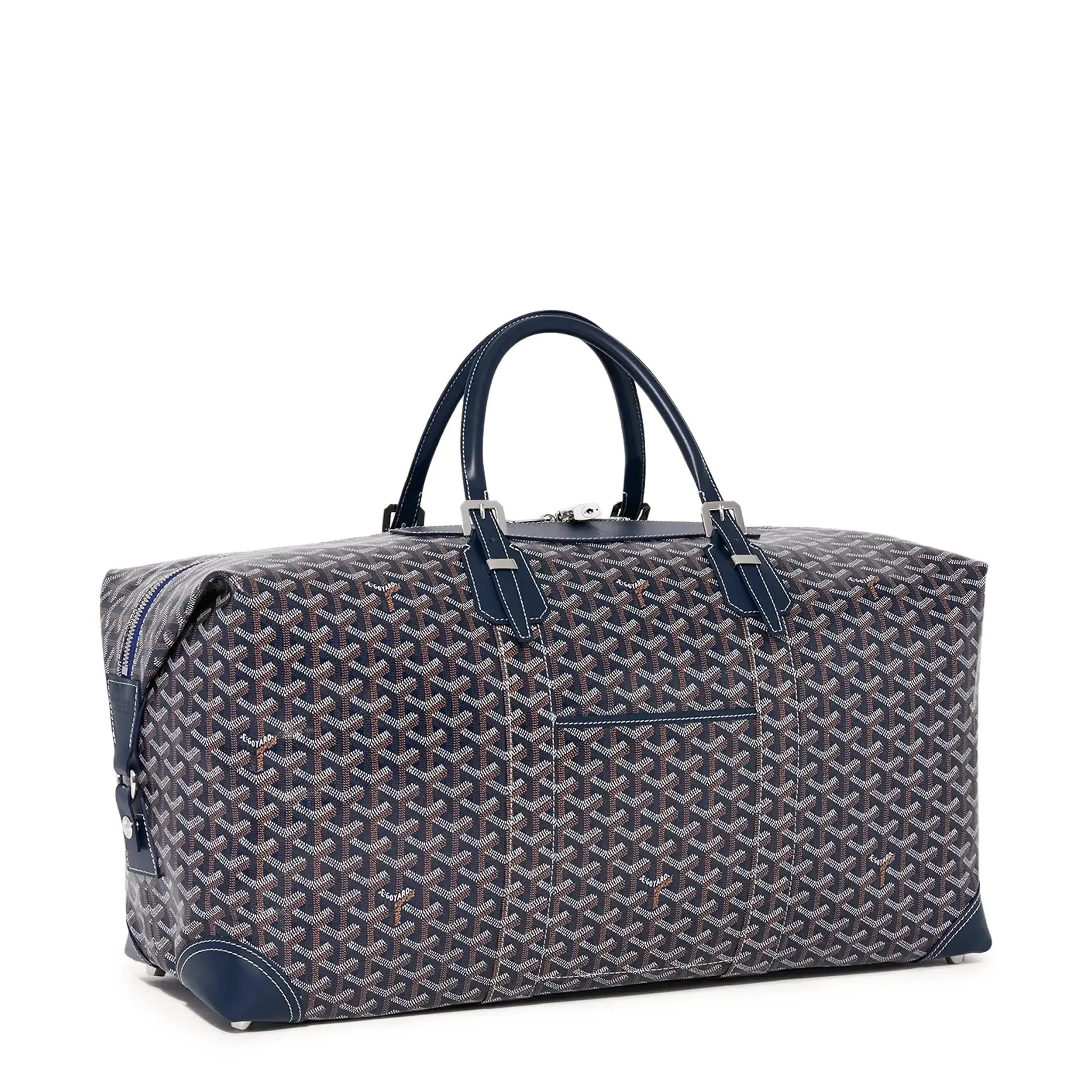 Goyard Bowling 55 Navy Blue Bag