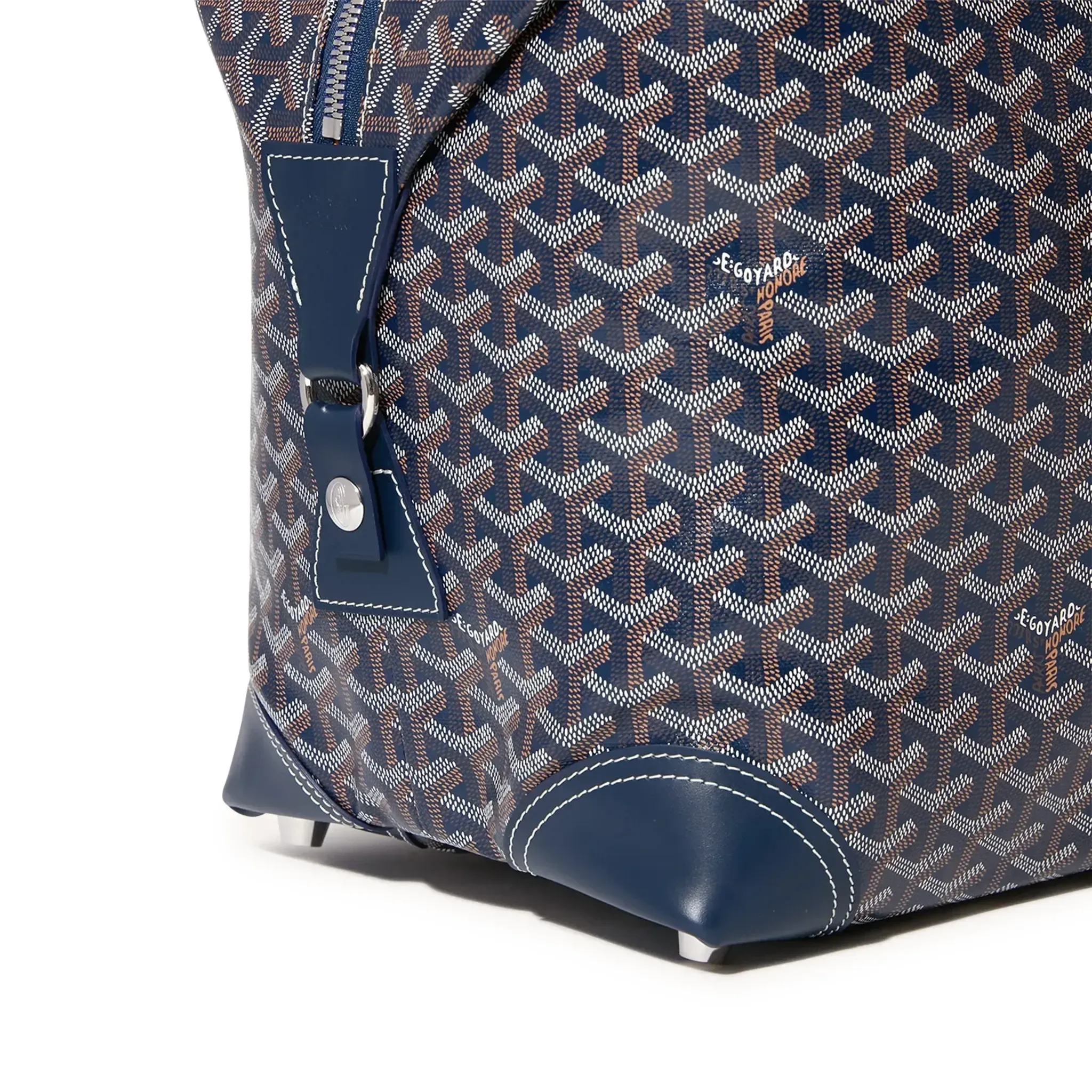 Goyard Bowling 55 Navy Blue Bag