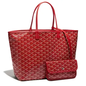 Goyard Saint Louis PM Tote Bag Red