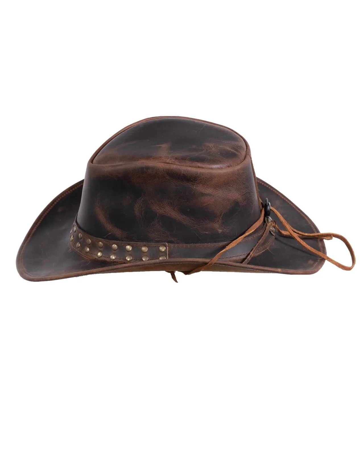 Hemlock Leather Hat