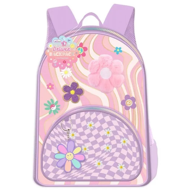 Hot Focus Deluxe Backpack - Groovy Flower