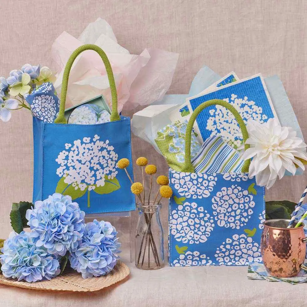 Hydrangea Sola Reusable Itsy Bitsy Gift Bag