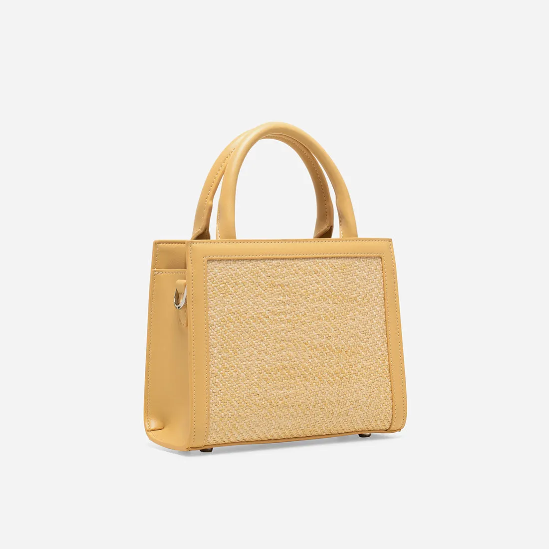 Stylish Ilora Woven Tote Bag - Eco-Friendly Handcrafted Design for Everyday Use