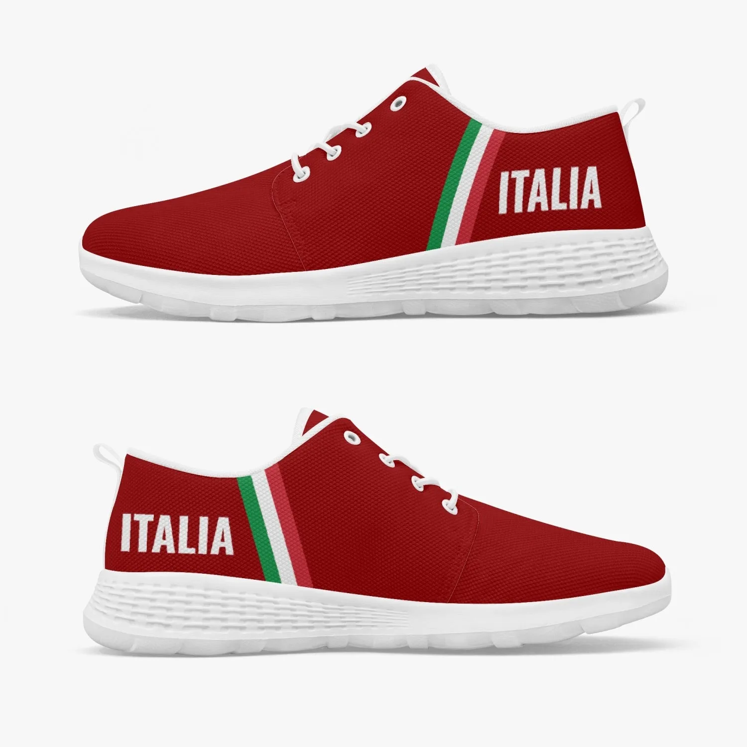 Italy Running Shoes - Forza Italia - Red - men's /women's sizes