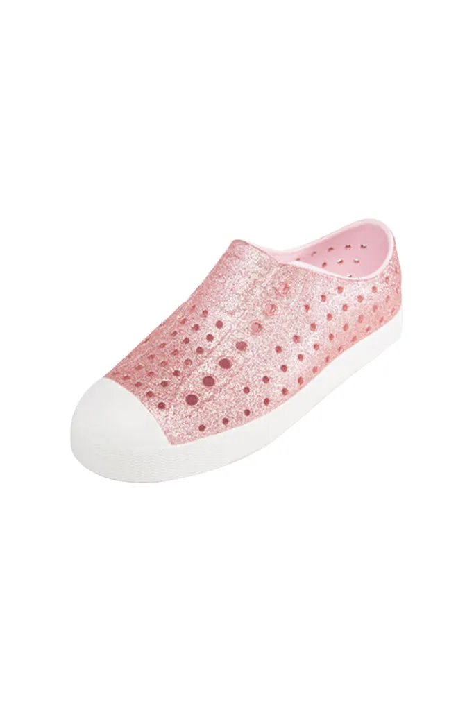 Jefferson Milk Pink Bling / Shell White (Kids)