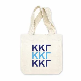 Kappa Kappa Gamma Sorority Greek Letters Mini Tote Gift Bag