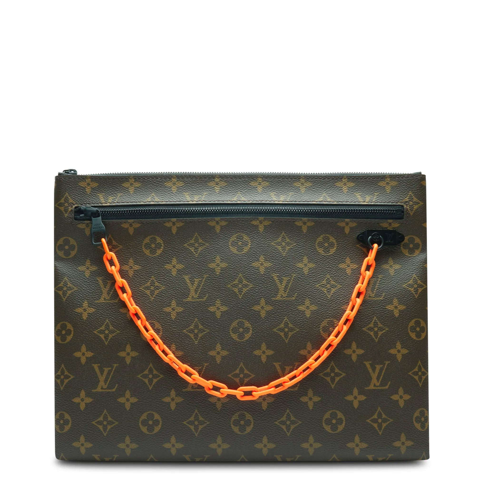 Louis Vuitton Monogram A4 Pouch Brown