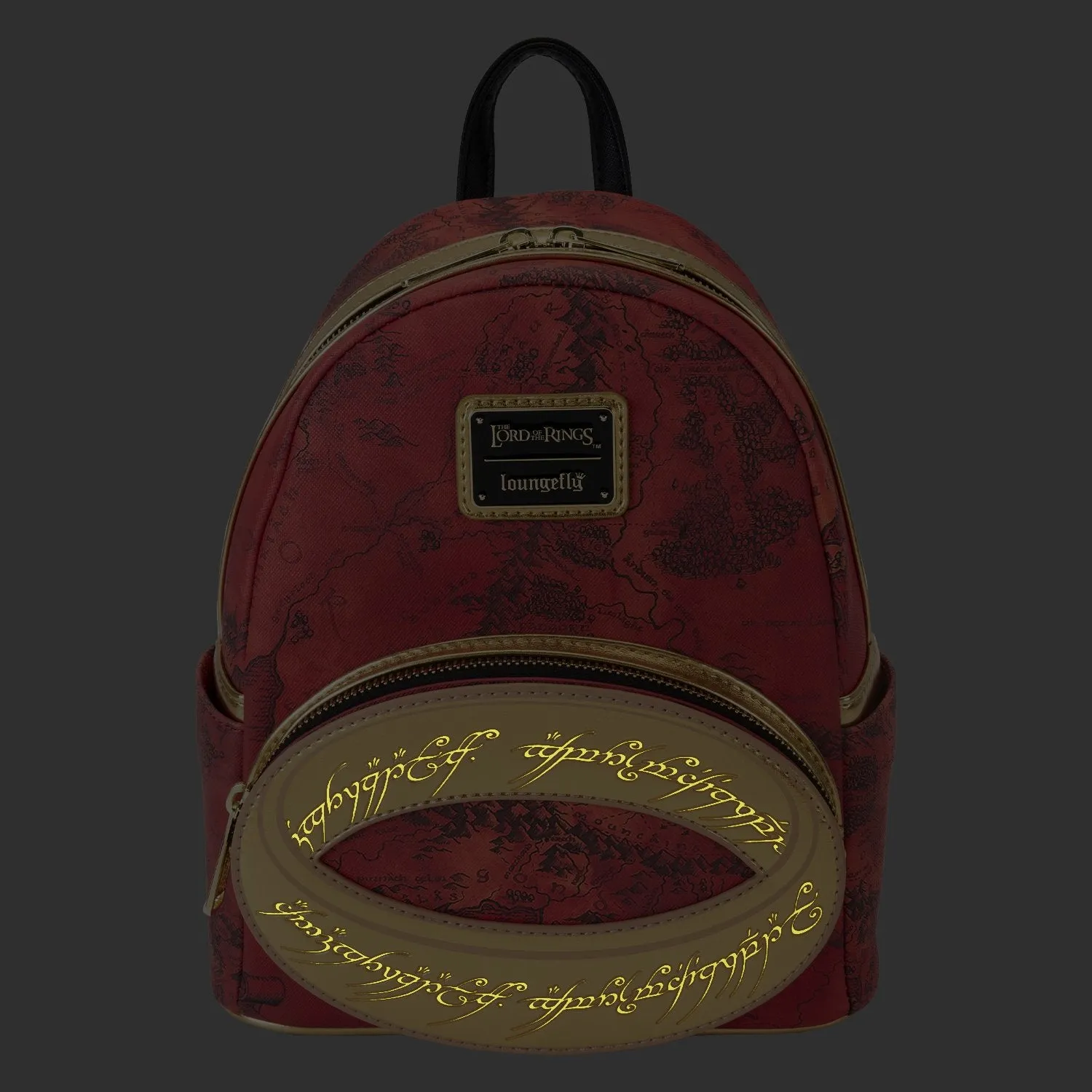 Loungefly Warner Brothers Lord of the Rings The One Ring Mini Backpack - Preorder