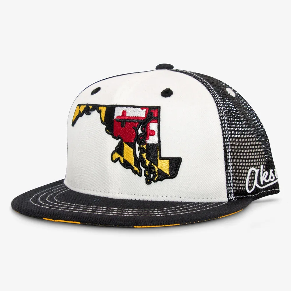 Maryland Flag Trucker Hat