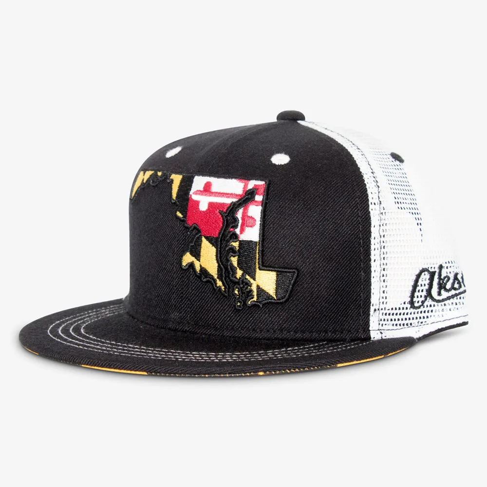 Maryland Flag Trucker Hat