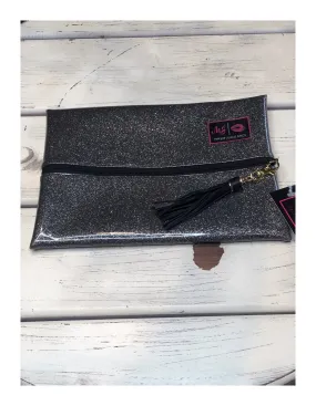 Midnight Glitter Makeup Junkie Bags