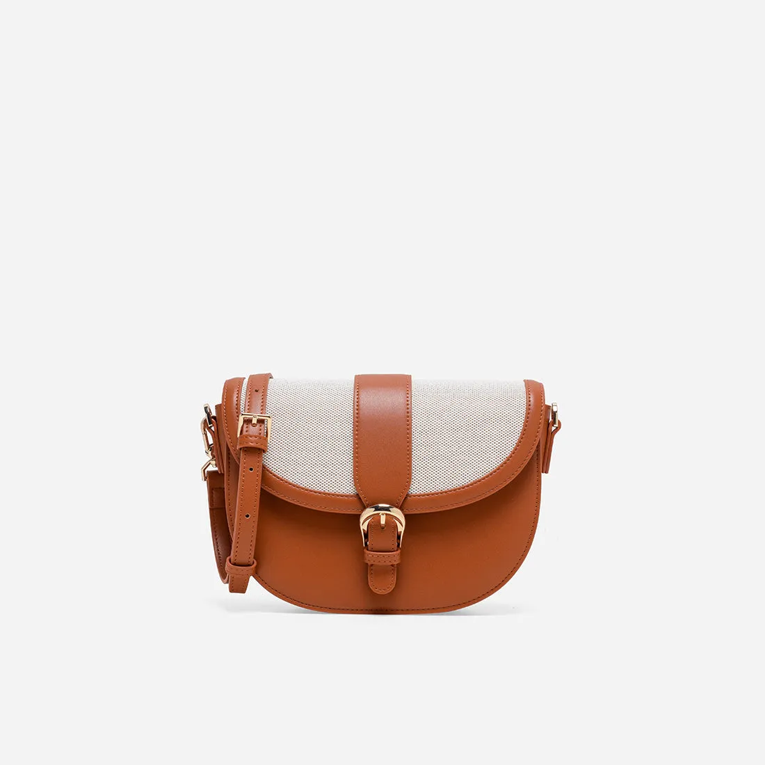 Millie Canvas Saddle Bag