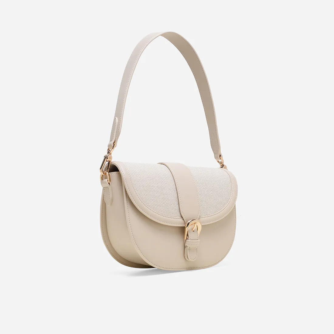 Millie Canvas Saddle Bag