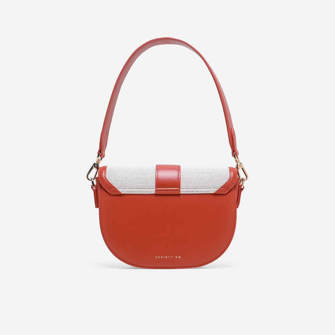 Millie Canvas Saddle Bag