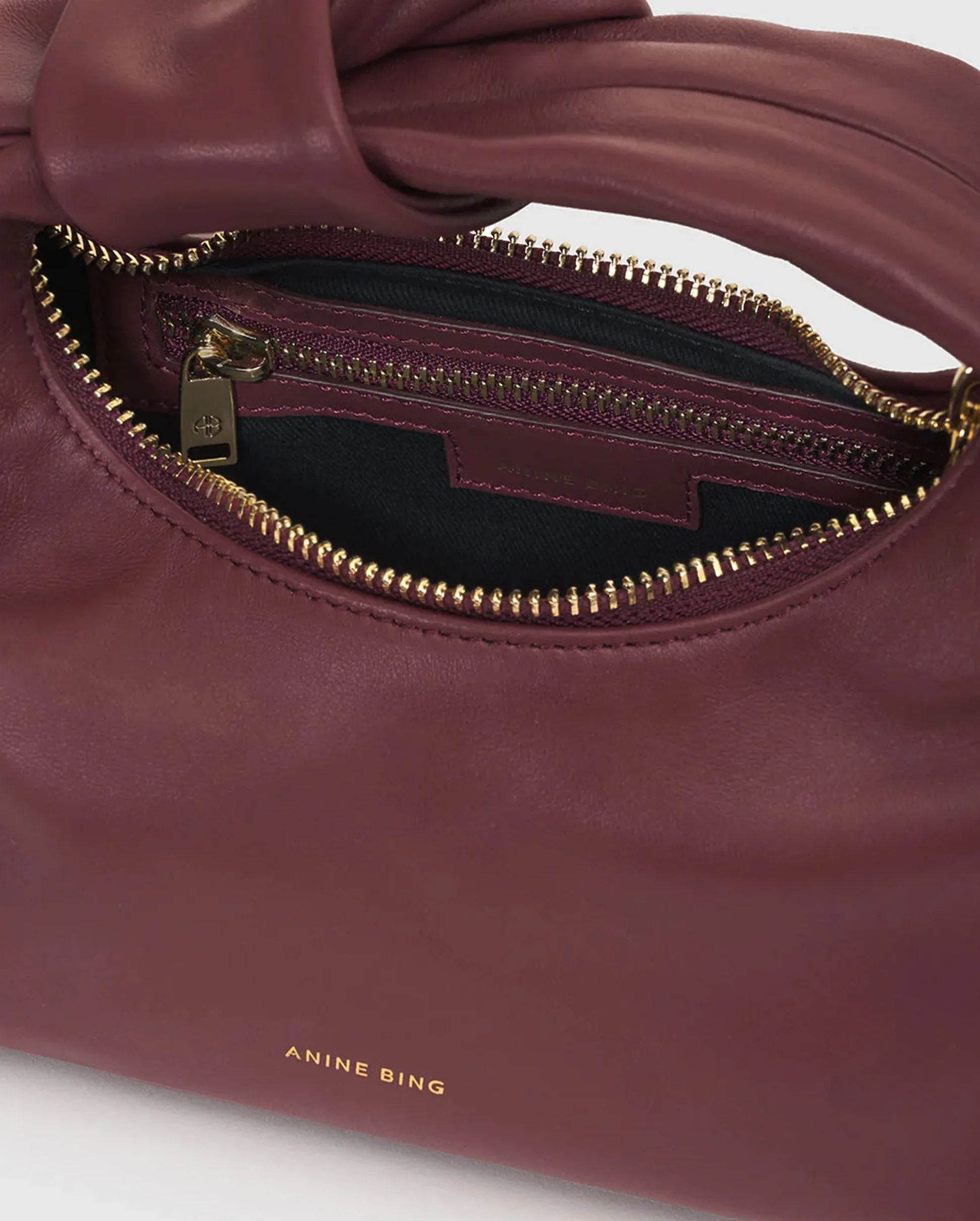 MINI GRACE BAG / DARK CHERRY