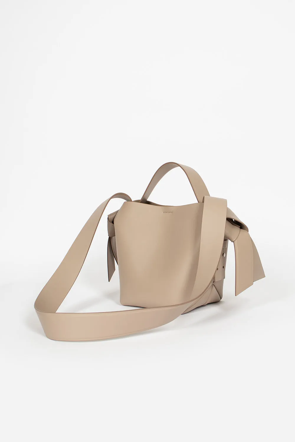 Musubi Mini Shoulder Bag Taupe Beige